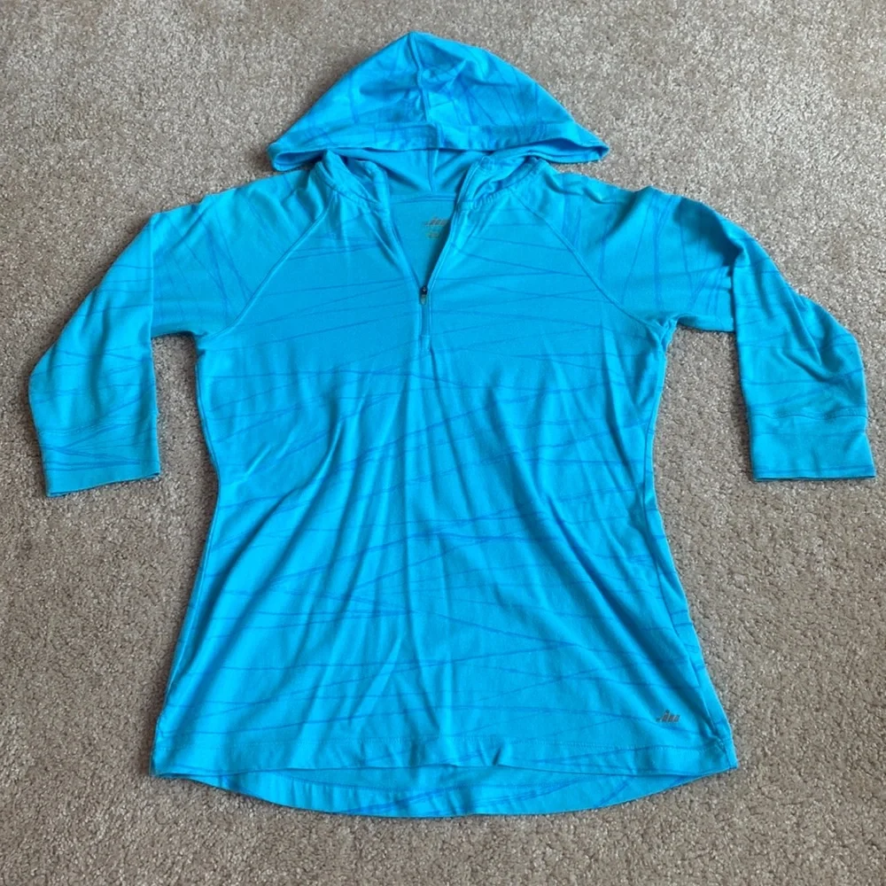 Blue Workout Top - Picture 1 of 5